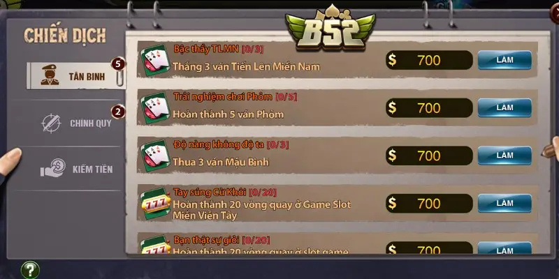 Các Khuyến Mãi B52Club Nổi Bật