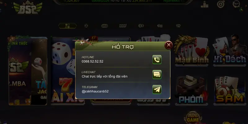 Tại sao liên hệ B52Club lại quan trọng?